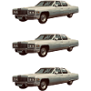 three old cars