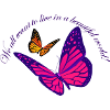 Neon Butterfly Magic