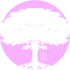 Girl swings on the tree