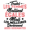 Les meilleures femmes deviennent aides-soignantes