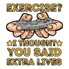 Extraleben Videospiele Controller Retro Zocker