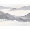 Paysage abstrait gris chaud