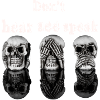Skull Trio Hear Seh Speak
