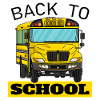 Back to school Schulbeginn Schulbus
