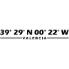 Valencia Coordinates
