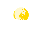 Man with moon