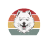 Dog design hairy