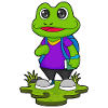 Frog Hiker Backpack Hiking