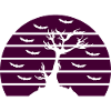 Halloween - Tree - Bats