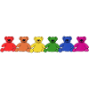 Rainbow Teddies