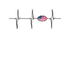 Football ECG Heartbeat USA