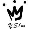Logo YSlm Noir