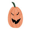 Halloween Pumpkin Jack O'Lantern