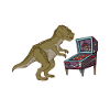 Pinsaurus Shirt Pinball Flipperautomat Geschenk