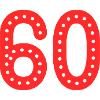 60 ANNI. 60° ANNIVERSARIO. ANNIVERSARIO 60 ANNI. 60