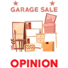 Garage sale slogan