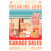 Garage sale slogan
