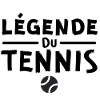 légende du tennis