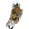 Superbe design égyptien, anubis à l’œil