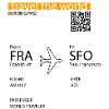 Boarding Pass - FFM - San Francisco