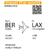 Boarding Pass - Berlin - Los Angeles