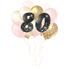 Balloons number 80