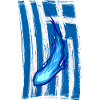 Greece Magic Drapeau Grec