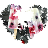 eisherz,eis,früchte,bunt