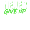 never give up rap