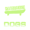 skateboarding liebe hunde