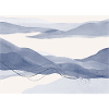 Blue Abstract Landscape