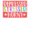 Depressed Stressed Single Life Women