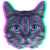 Cat's head - Retro