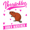 Verrücktes Biber Mädchen