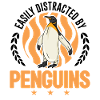 Easily distracted by Penguins Pinguin