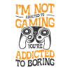 Gaming Addiction Gamer Playing Videogame