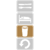 café manger dormir répéter