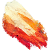 Rote Farbstriche