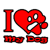 i love my dog