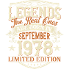 Septembre 1978 Anniversaire de naissance