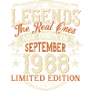 Septembre 1988 Anniversaire de naissance