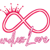 Infinity symbol of eternal love