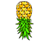 Sjov på hovedet ananas swinger merchandise