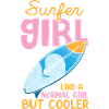 Surfer Girl Funny Surfing