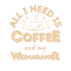 Weimaraner Coffee Dog Cafe