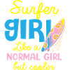Surfer Girl Drôle Surf Surf