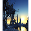 Science Fiction City Future