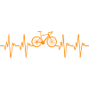Bicycle Heartbeat Gift cool