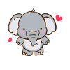 Küss mich wenn du mich liebst - Elefant