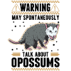 Opossum Gift Possum Pouch Rat